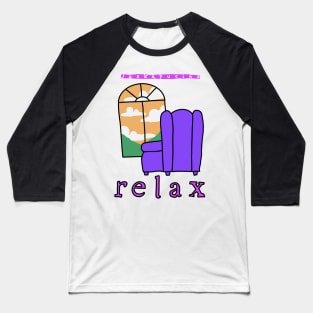 Relax Baseball T-Shirt